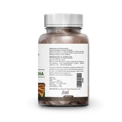 Carmel Organics Ashwagandha Extract Tablets