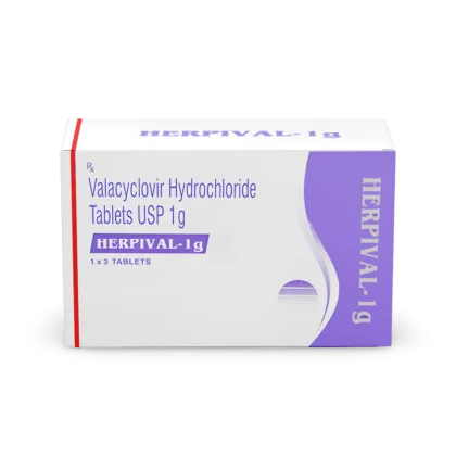 Herpival 1000 mg Tablet