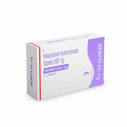 Herpival 1000 mg Tablet image 2