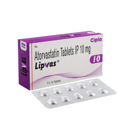 Lipvas 10 Mg Tablet