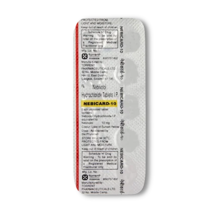 Nebicard 10 mg image 2