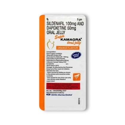 Super Kamagra Oral Jelly Rx 100+60 Mg image 2